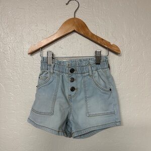$15 ADD ON little co. girls' paperbag waist shorts 3T Zara Rylee + Cru Baby Gap